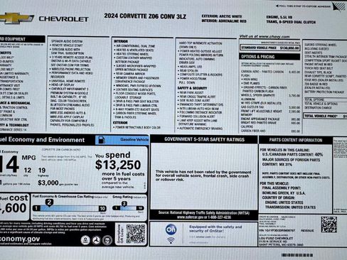 Used 2024 Chevrolet Corvette Z06 image 17