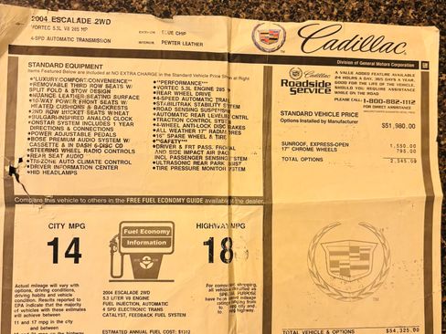 Used 2004 Cadillac Escalade 2WD image 22