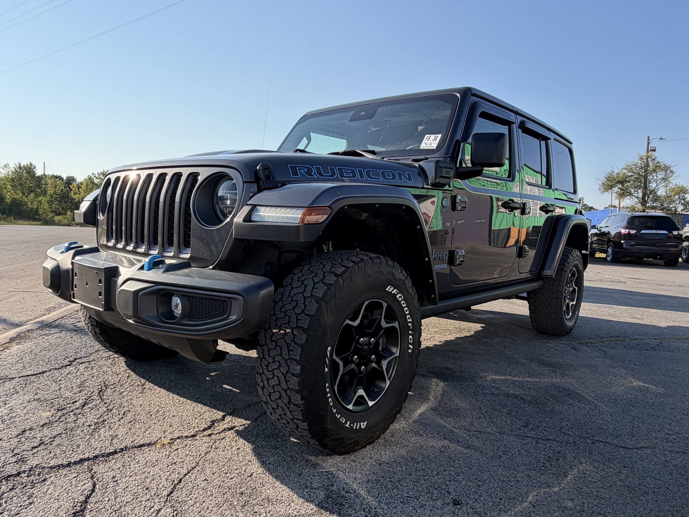 Used 2021 Jeep Wrangler Unlimited Rubicon 4xe w/ Cold Weather Group AWD/4WD image 1