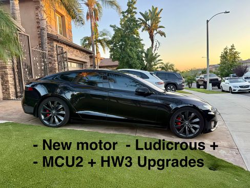 Used 2017 Tesla Model S P100D AWD/4WD image 1