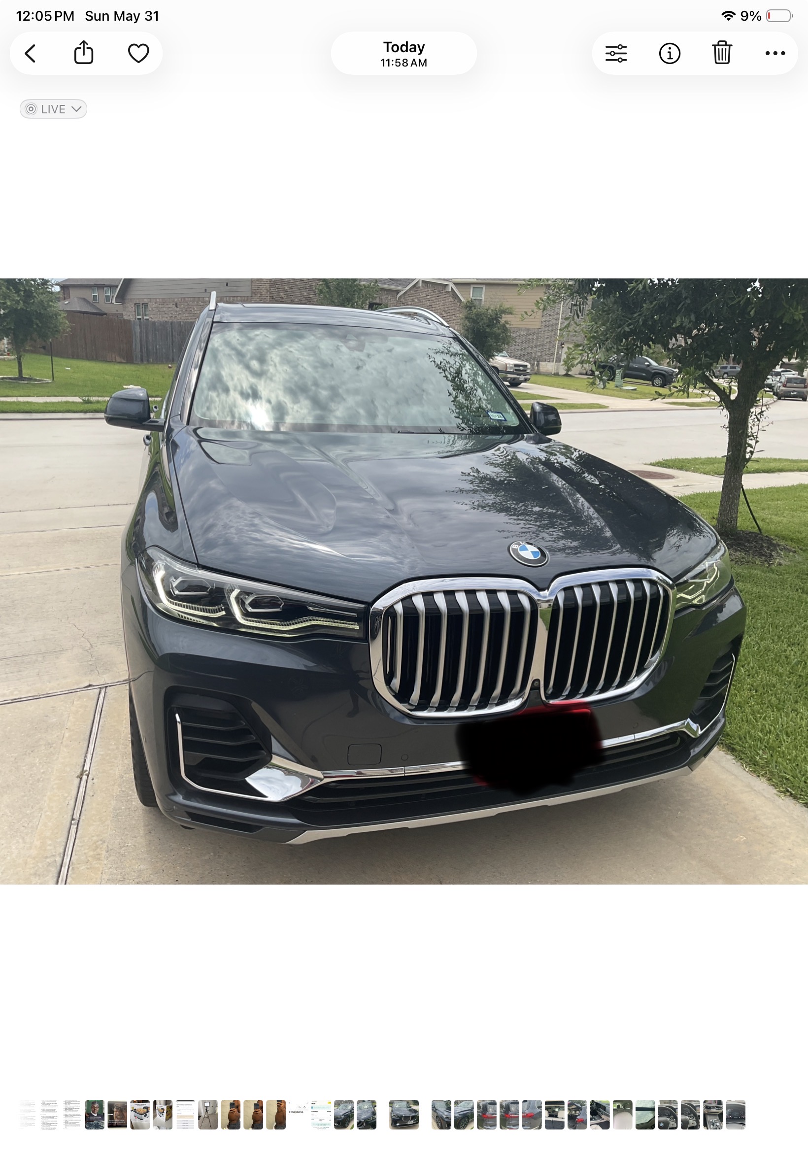 Used 2020 BMW X7 xDrive40i w/ Premium Package AWD/4WD image 6