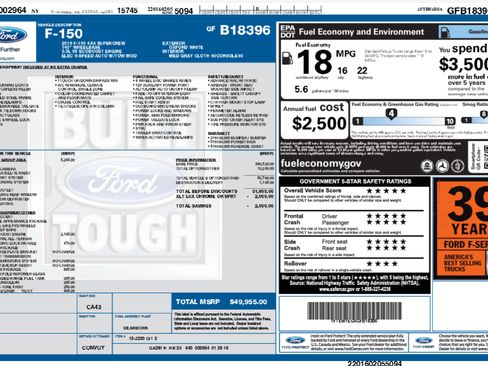 Used 2016 Ford F150 XLT w/ Equipment Group 302A Luxury image 17