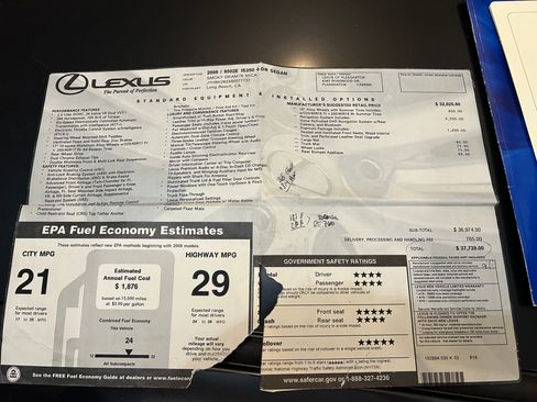 Used 2008 Lexus IS 250 image 14