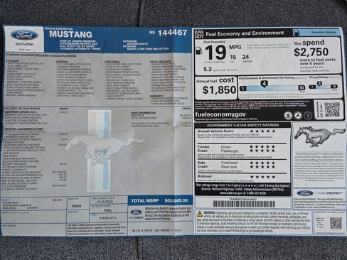 Used 2022 Ford Mustang GT Premium w/ Equipment Group 401A image 28