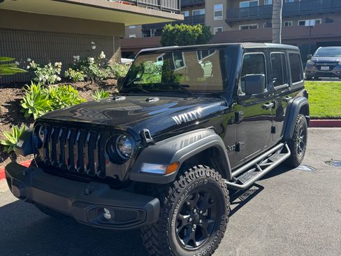 Used 2021 Jeep Wrangler Unlimited Sport image 1