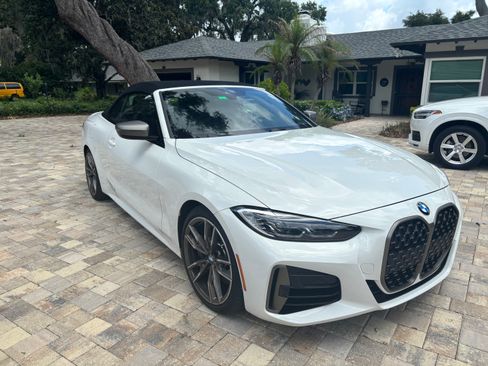 Used 2021 BMW M440i Convertible w/ Premium Package RWD image 2