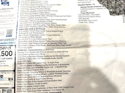 Used 2023 Subaru WRX Premium image 4