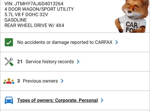 Used 2013 Toyota Land Cruiser Sport Utility 4D image 14