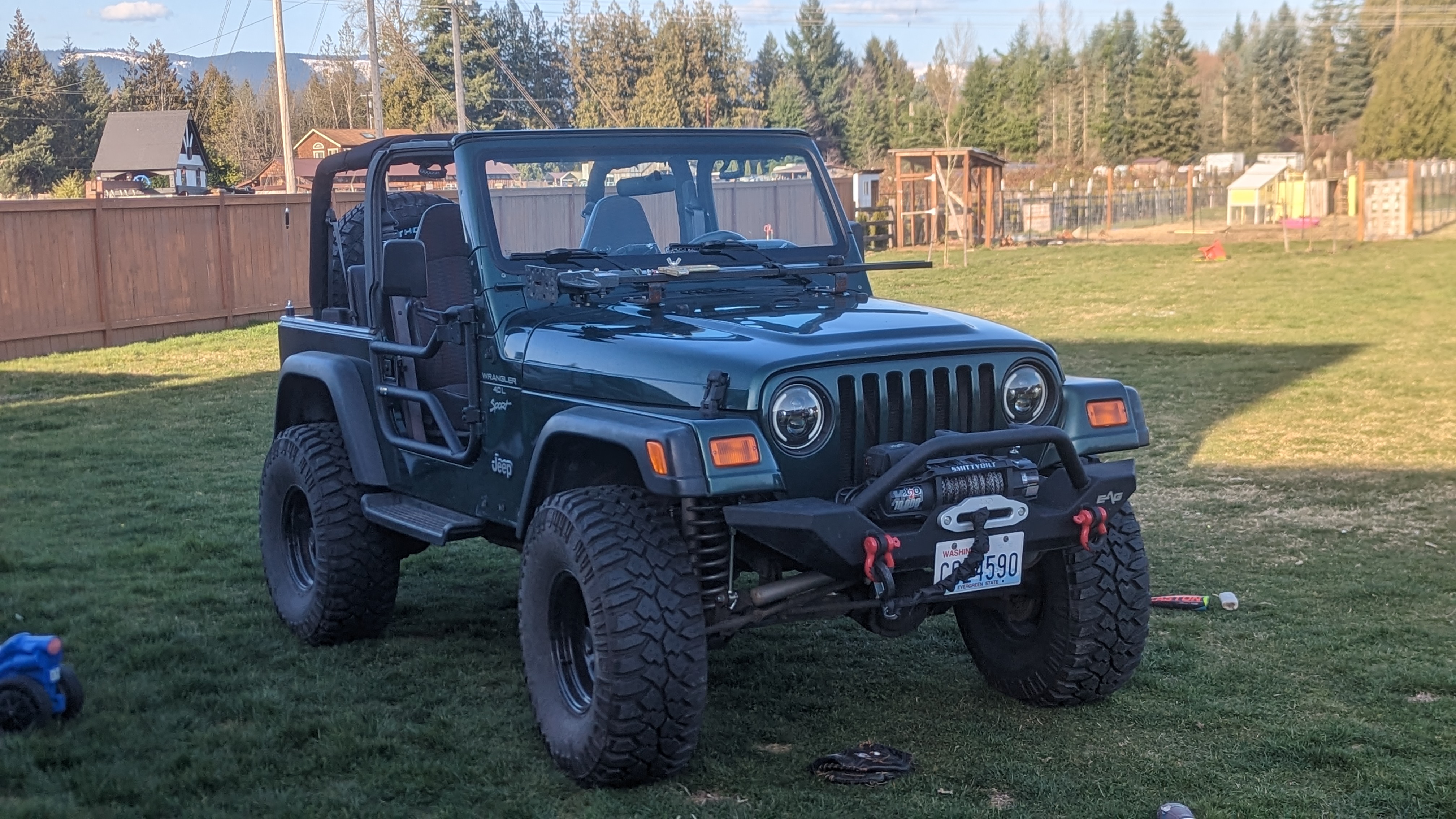 Used 2000 Jeep Wrangler Sport AWD/4WD image 1