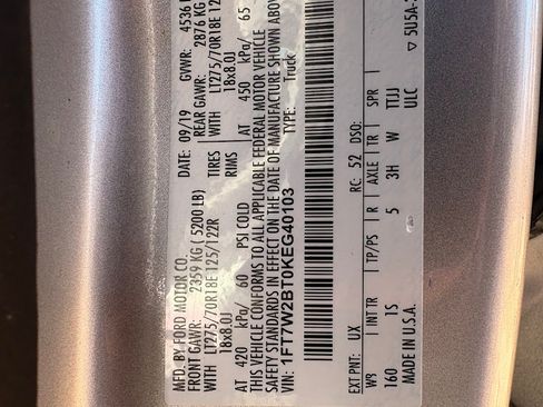 Used 2019 Ford F250 XL w/ STX Appearance Package image 8