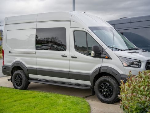 Used 2024 Ford Transit 350 148 High Roof AWD w/ Transit Trail Package image 1