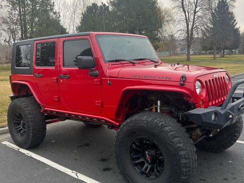 Used 2008 Jeep Wrangler Unlimited Rubicon w/ PWR Convenience Group image 1