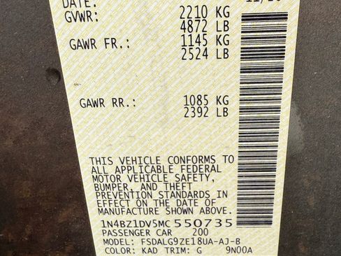 Used 2021 Nissan Leaf SL Plus image 9