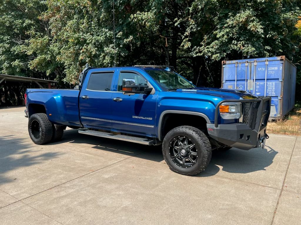 Used 2017 GMC Sierra 3500 Denali w/ Duramax Plus Package AWD/4WD image 1