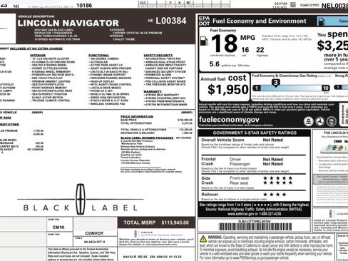 Used 2022 Lincoln Navigator Black Label image 9