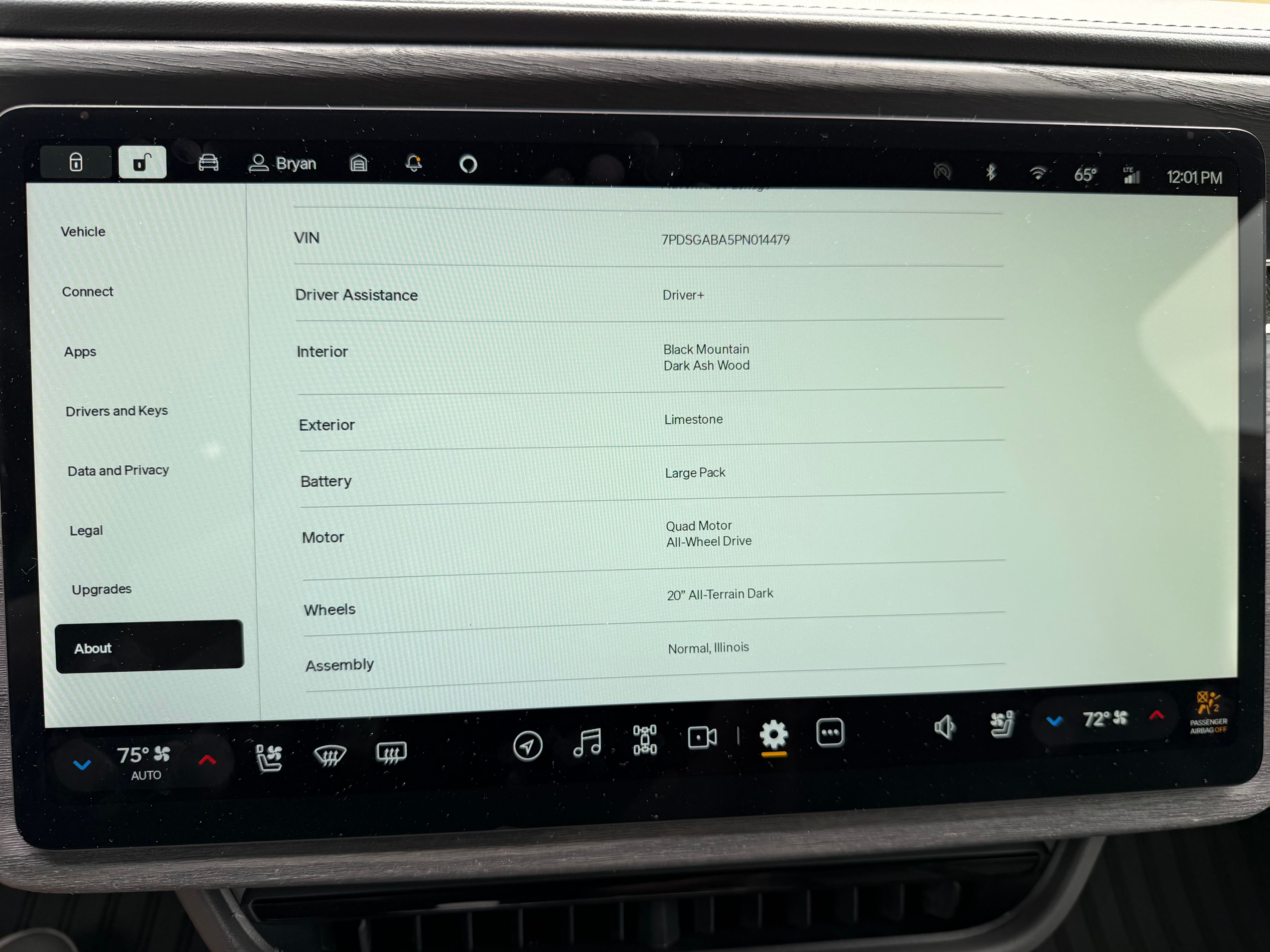 Used 2023 Rivian R1S Adventure Quad AWD/4WD image 6