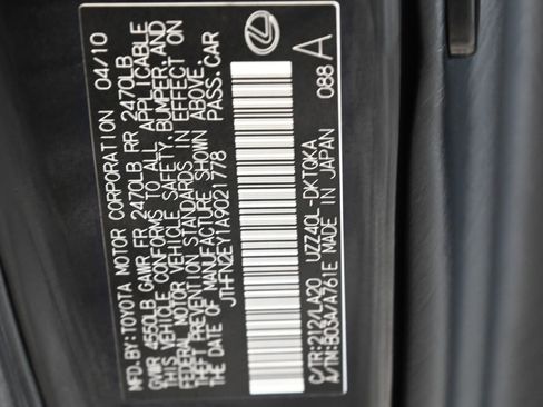 Used 2010 Lexus SC 430 Convertible w/ Preferred Accessory Package RWD image 25