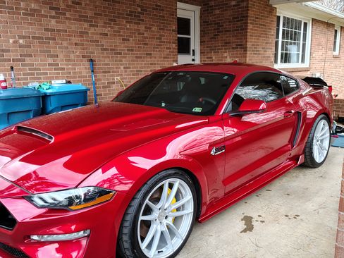 Used 2021 Ford Mustang GT Premium w/ Ford Safe & Smart Package RWD image 2