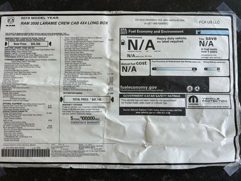 Used 2019 RAM 3500 Laramie image 14