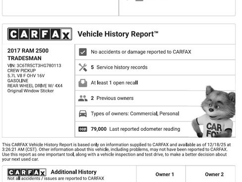 Used 2017 RAM 2500 Tradesman image 22