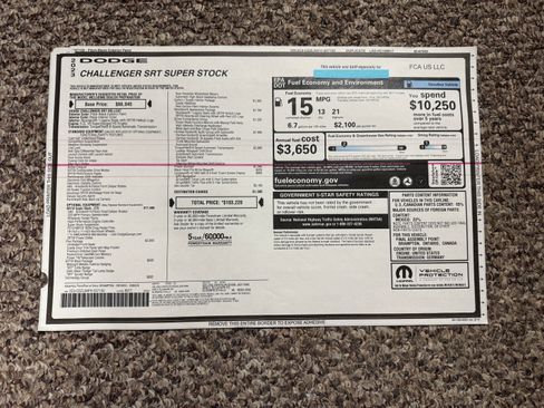 Used 2023 Dodge Challenger SRT Super Stock image 32