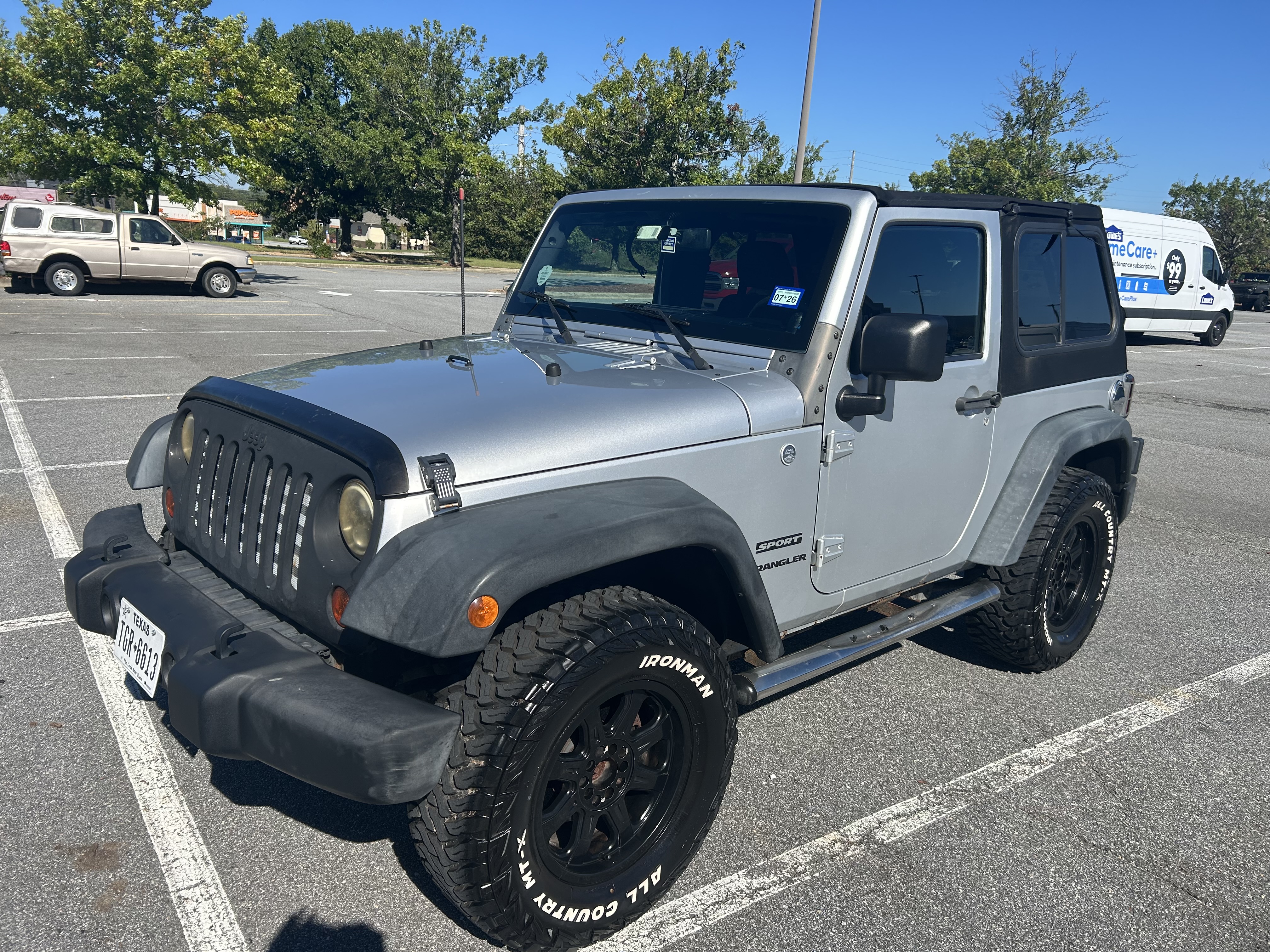 Used 2012 Jeep Wrangler Sport AWD/4WD image 1
