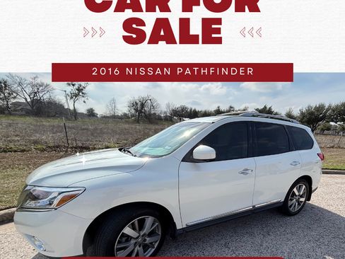 Used 2016 Nissan Pathfinder Platinum w/ Family Entertainment Package image 1