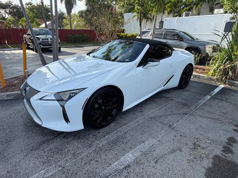 Used 2024 Lexus LC 500 Convertible w/ Touring Package RWD image 2