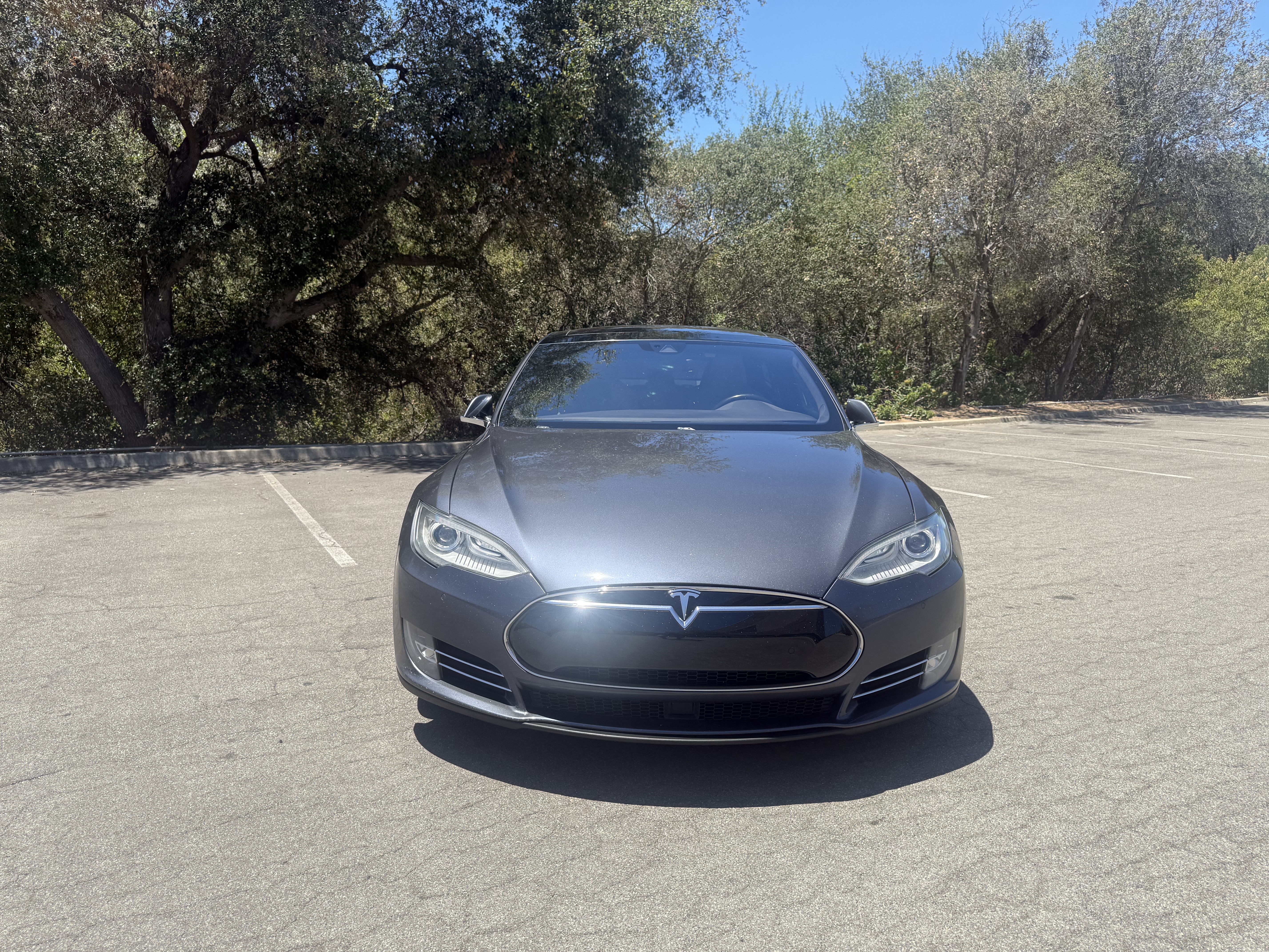 Used 2015 Tesla Model S 90D AWD/4WD image 2