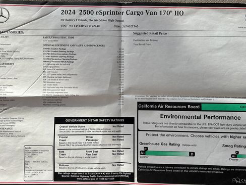 Used 2024 Mercedes-Benz eSprinter 170 Cargo image 31