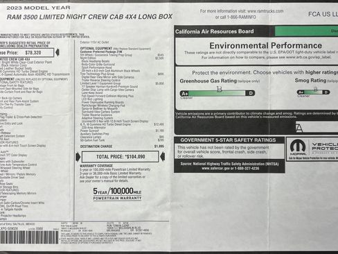 Used 2023 RAM 3500 Limited image 17