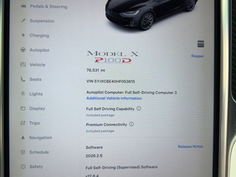 Used 2017 Tesla Model X P100D image 27