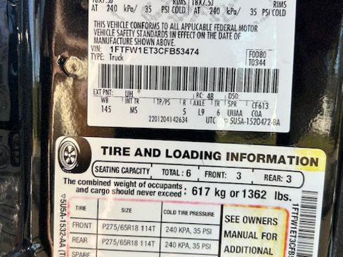 Used 2012 Ford F150 XLT w/ XLT Chrome Pkg image 13