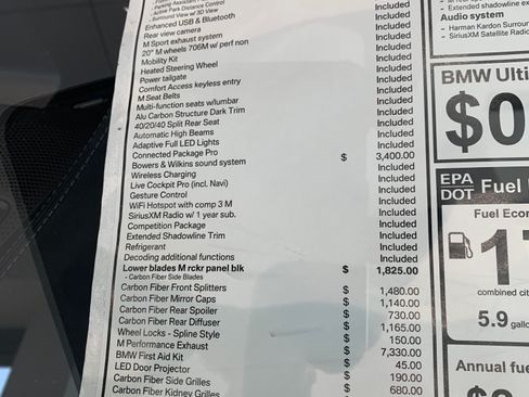 Used 2020 BMW M5 w/ Executive Package image 16