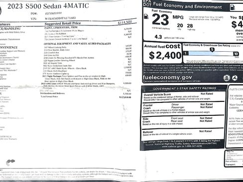 Used 2023 Mercedes-Benz S 500 4MATIC image 11