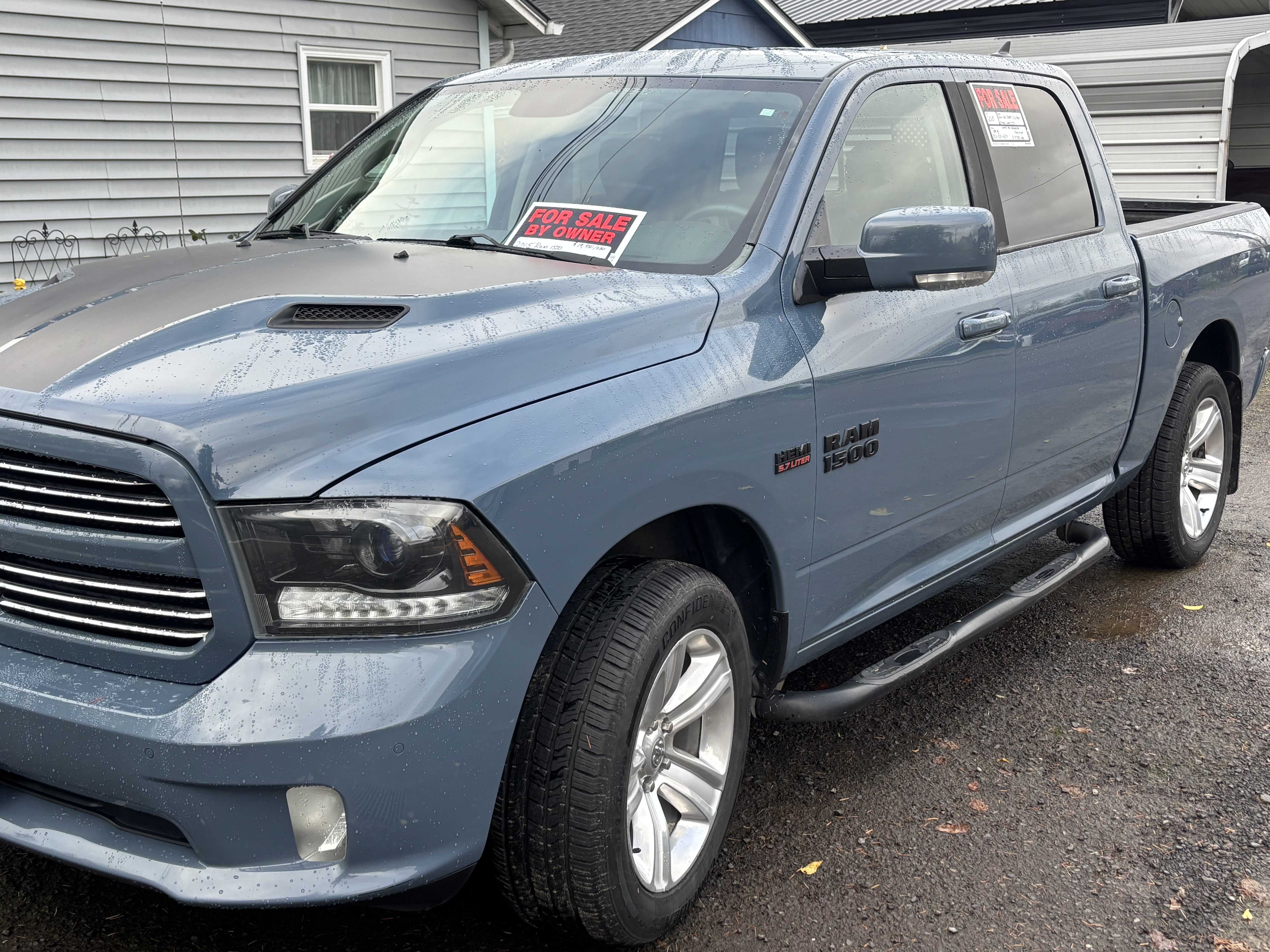 Used 2015 RAM 1500 Sport w/ Ceramic Blue Sport Package AWD/4WD image 1