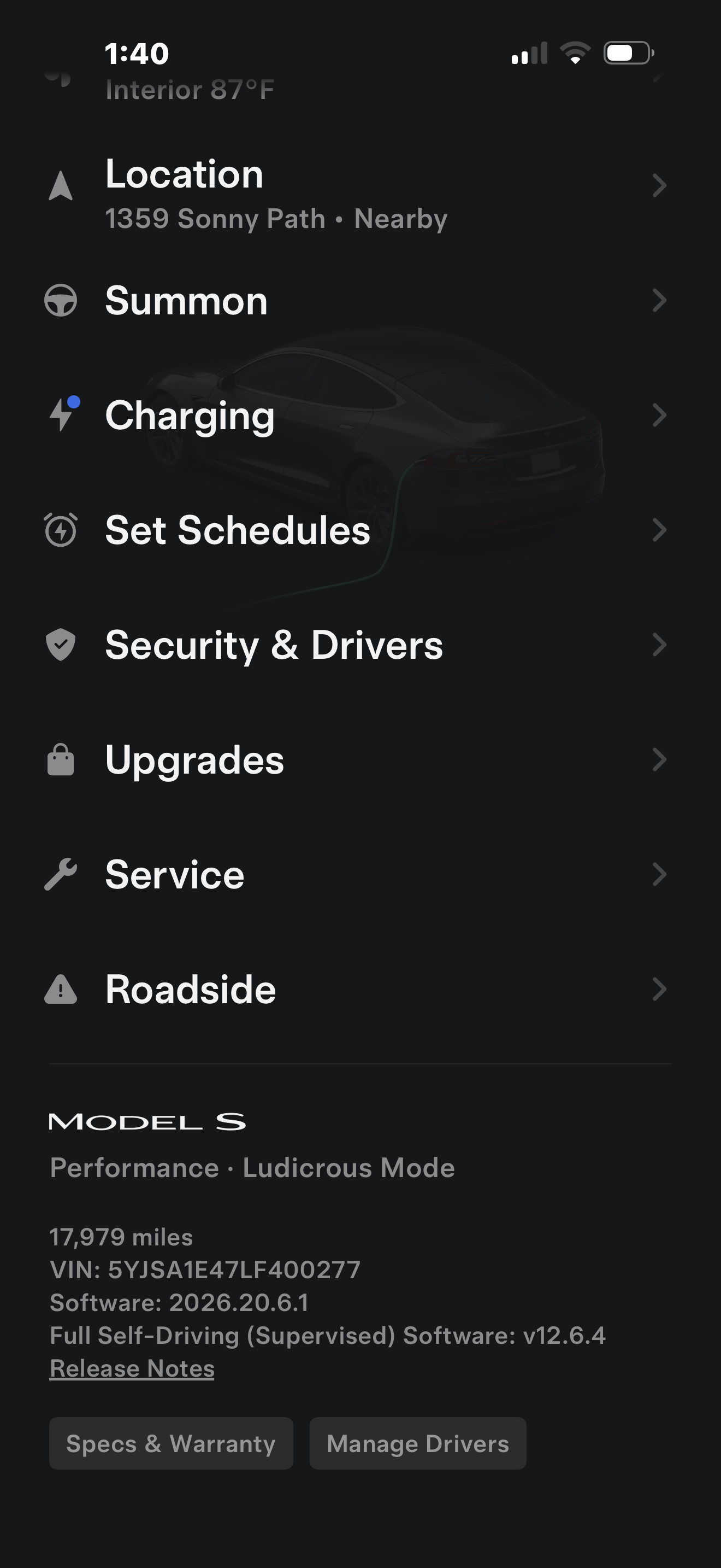 Used 2020 Tesla Model S Performance AWD/4WD image 13