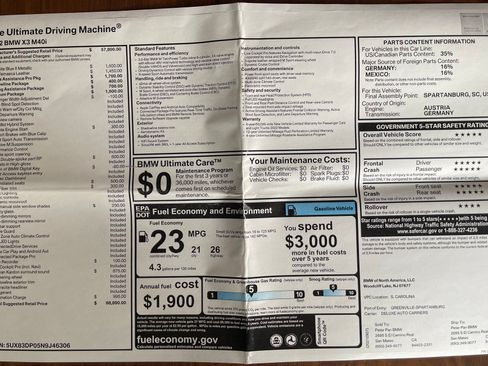 Used 2022 BMW X3 M40i image 20