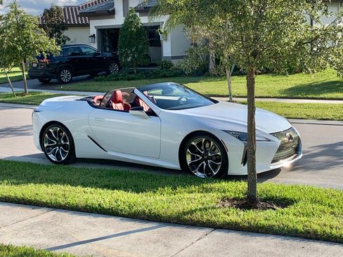 Used 2021 Lexus LC 500 Convertible w/ Touring Package image 6