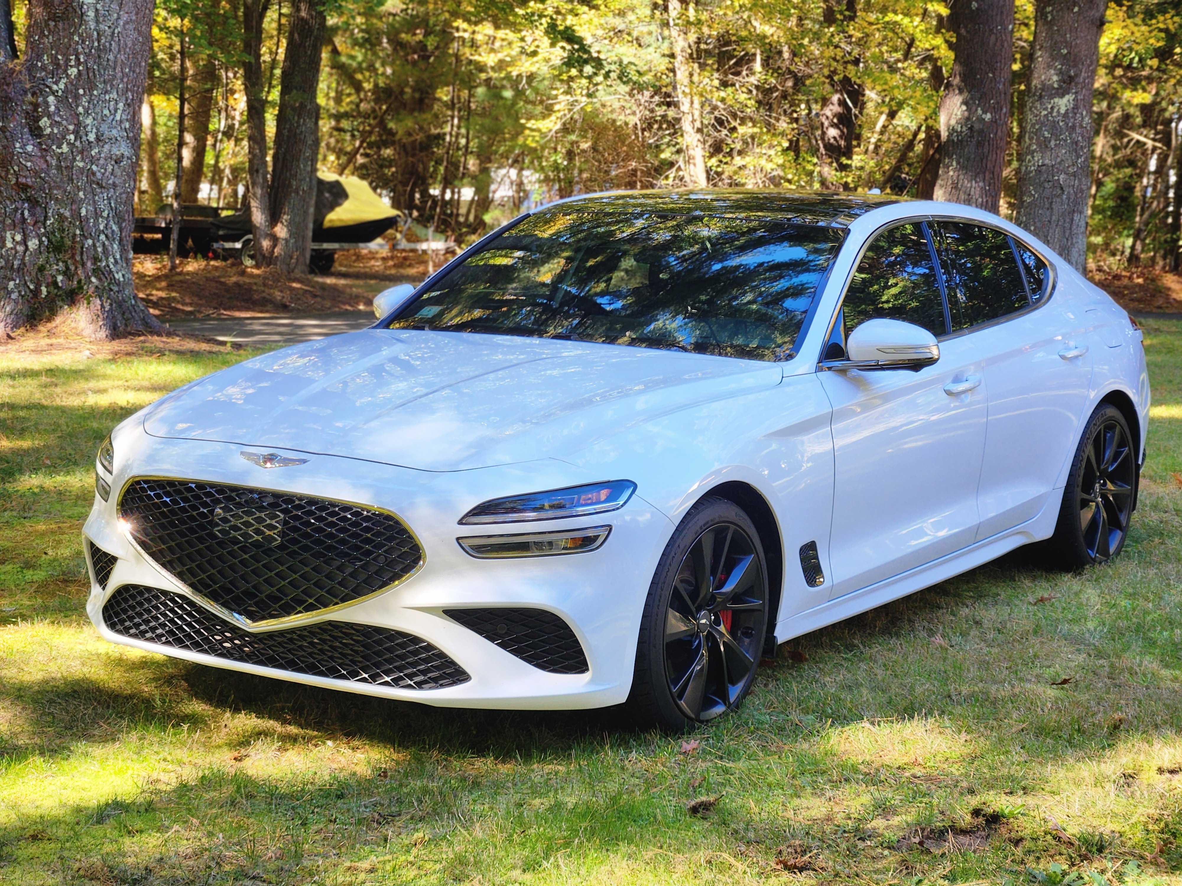 Used 2022 Genesis G70 3.3T w/ Sport Prestige Package AWD/4WD image 1