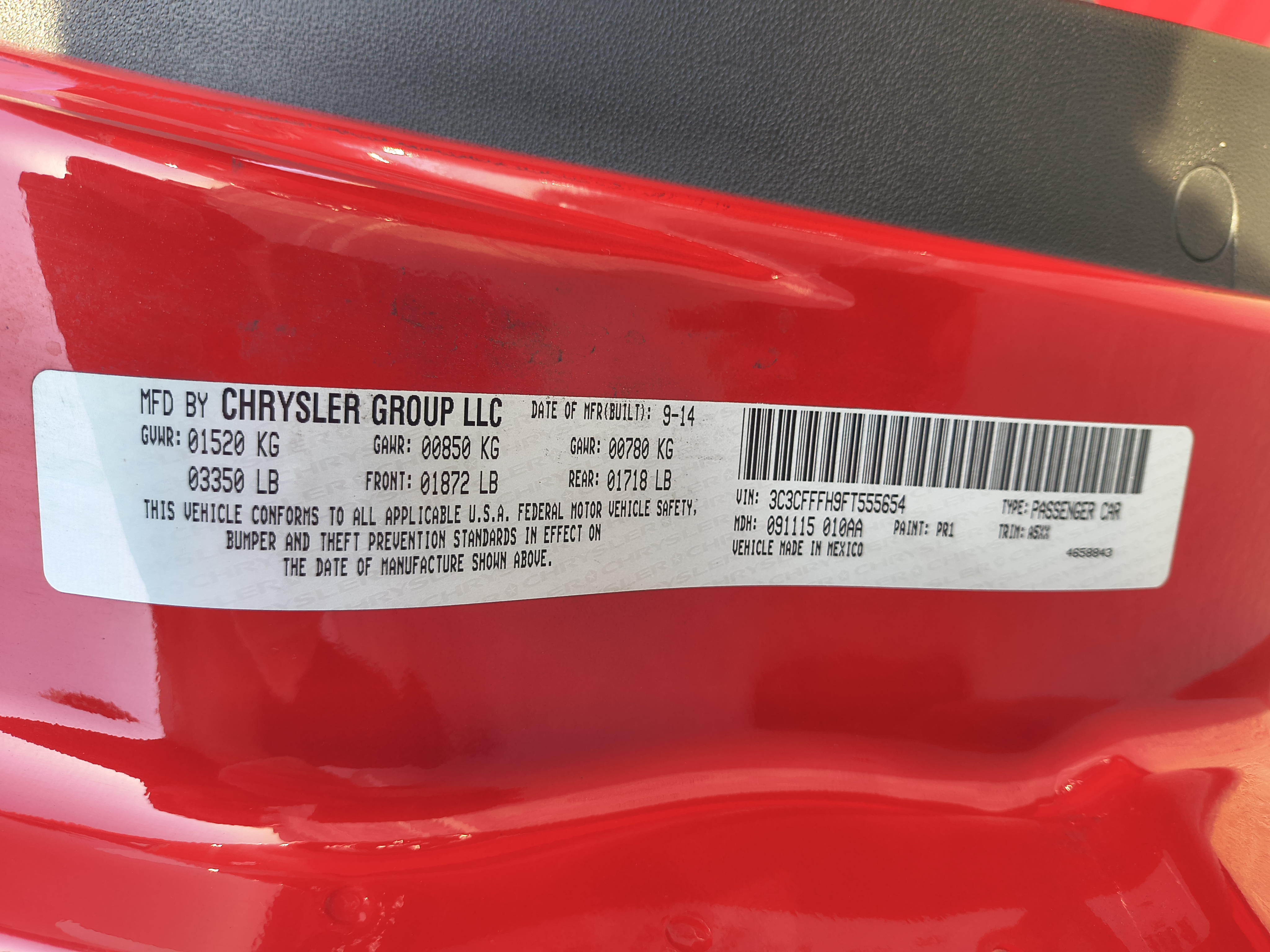 Used 2015 FIAT 500 Abarth FWD image 20