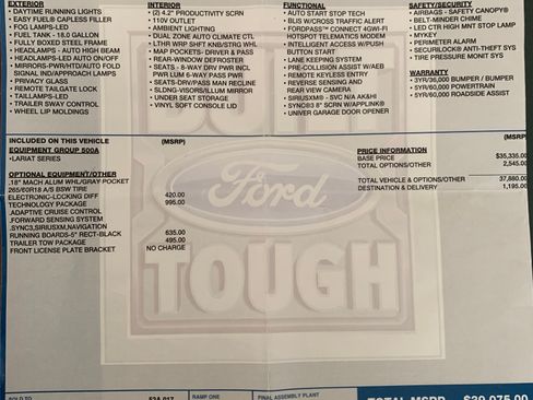 Used 2021 Ford Ranger Lariat w/ Technology Package image 32