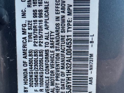 Used 2010 Honda Element LX image 6