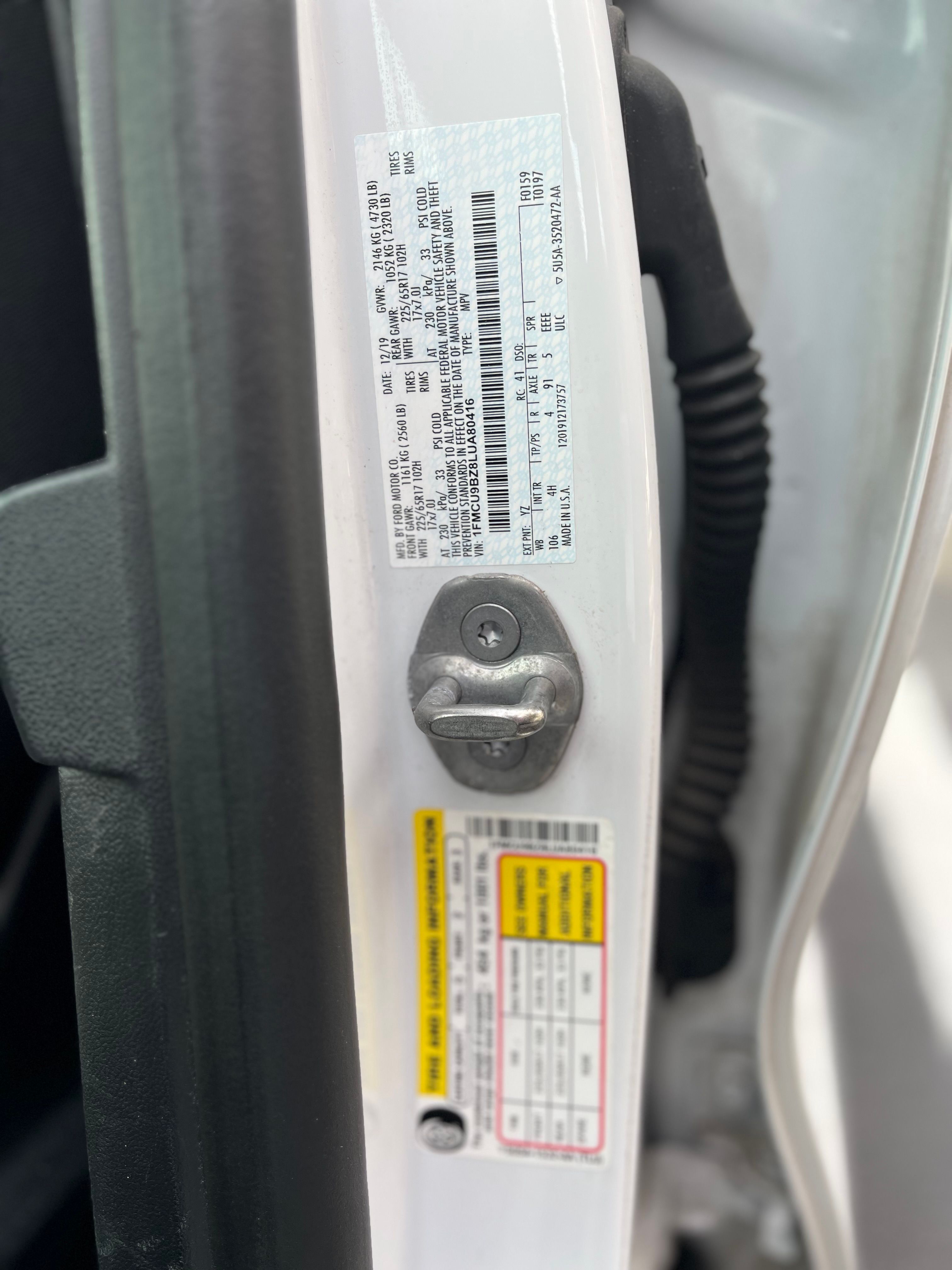 Used 2020 Ford Escape SE Sport AWD/4WD image 17