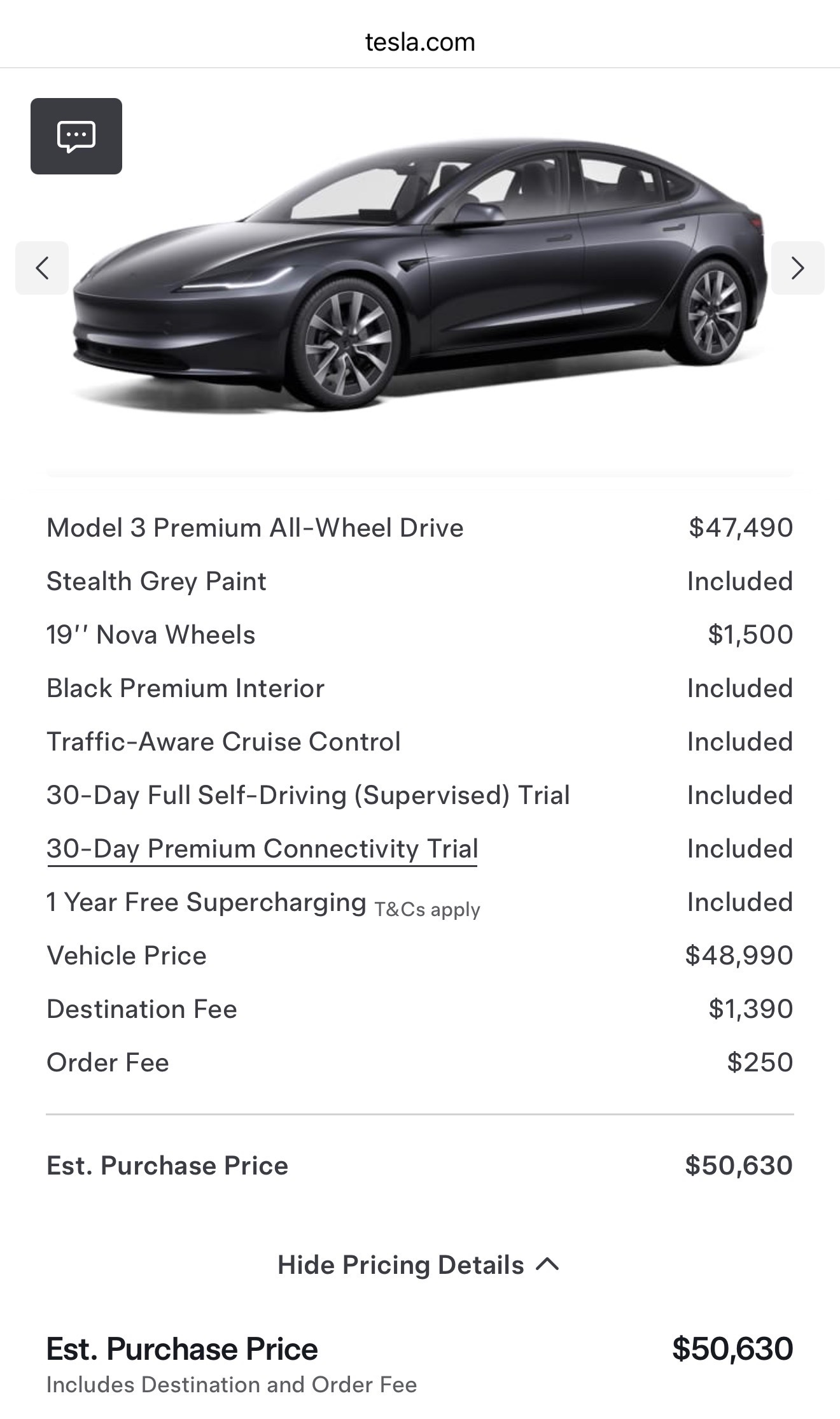 Used 2026 Tesla Model 3 AWD/4WD image 10