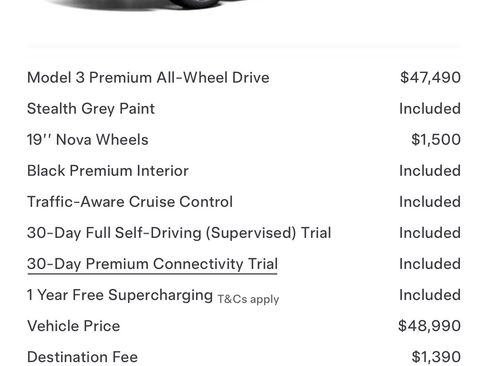 Used 2026 Tesla Model 3 AWD/4WD image 10