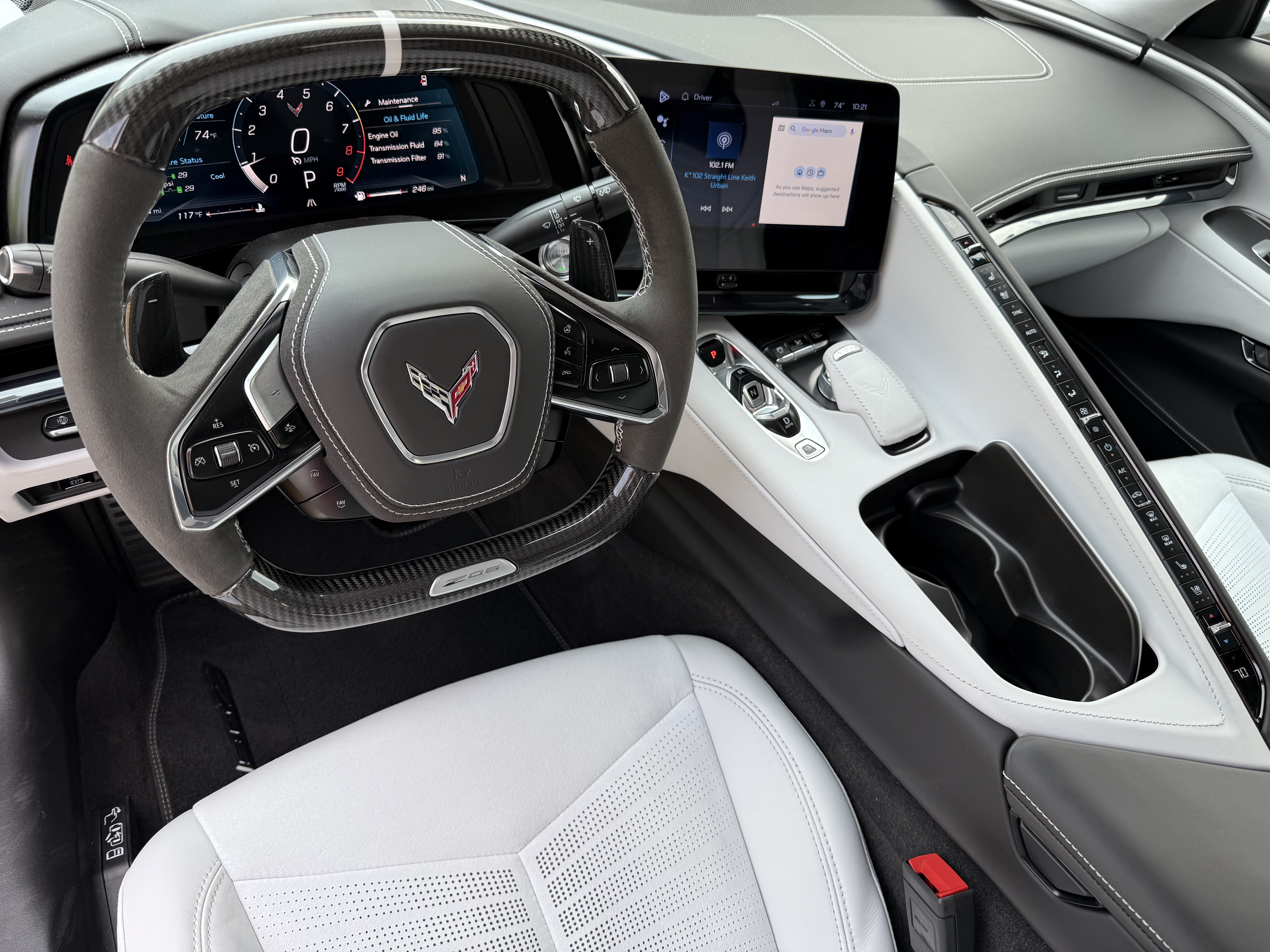Used 2024 Chevrolet Corvette Z06 w/ Stealth Interior Trim Package RWD image 20