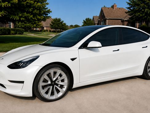 Used 2021 Tesla Model 3 Standard Range Plus RWD image 1