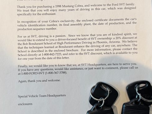 Used 1998 Ford Mustang Cobra image 11