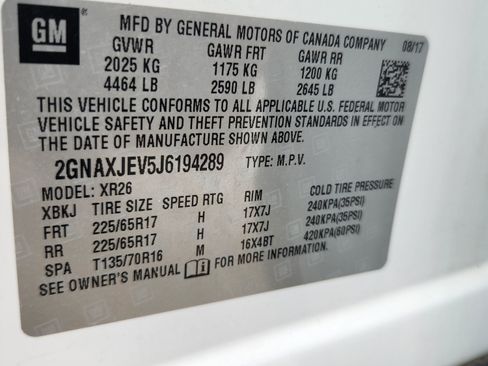 Used 2018 Chevrolet Equinox LT image 18